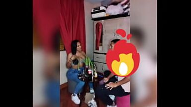 My cousin comes from the jungle and goes to visit and tells me to have a few drinks and finish, sucking his penis Rico 938279071 - 1 image