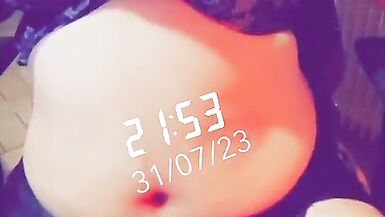 Sissy dress has excited flower