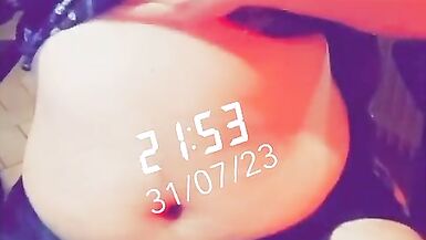 Sissy dress has excited flower