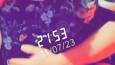 Sissy dress has excited flower - 2 image