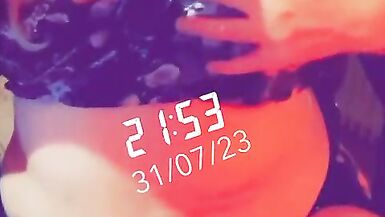 Sissy dress has excited flower