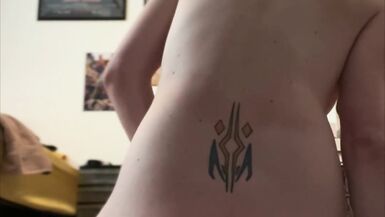 Tall Redhead Trans girl rides this Tentacle - 4 image