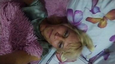 Alexa Cosmic trans girl flirting on the bed in hotel room being in exiting mood and looking forward to a hot night... - 1 image