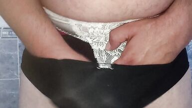 Wife panties cumshots - 14 image