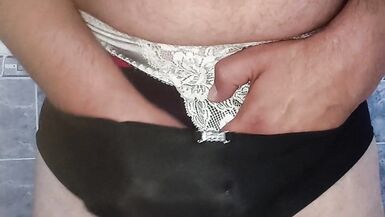 Wife panties cumshots - 15 image