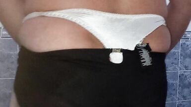 Wife panties cumshots - 6 image