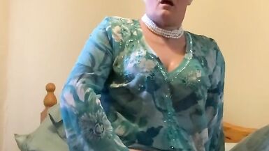 Playing with my fake vagina - 10 image