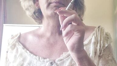 Enjoying a cigarette - 9 image