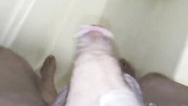 POV shower cock wash - 2 image