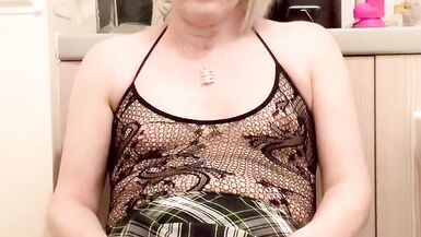 Horny slut cum-shot! Cock teasing, anal dildo fucking, ass to mouth, cum-shot and lick-up!