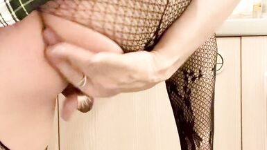 Horny slut cum-shot! Cock teasing, anal dildo fucking, ass to mouth, cum-shot and lick-up! - 7 image