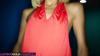 Teen ladyboy small cock amateur cutie Itim blowjob and anal - 4 image