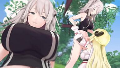 Shishiro Botan futanari - 1 image