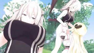 Shishiro Botan futanari - 10 image