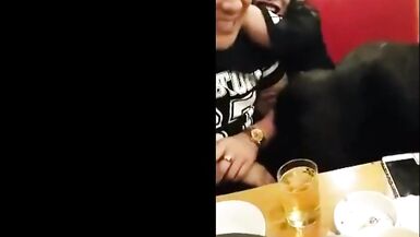 Ladyboys Sex in Public Restaurant - 12 image