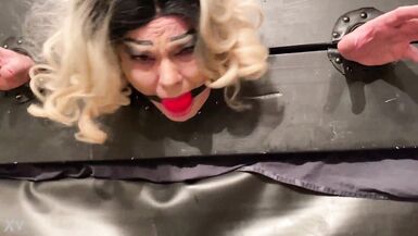 Sissy In The Stocks! - 3 image