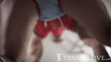 I catch the gym instructor giving him a blowjob - 5 image