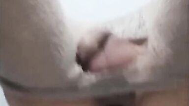 huge dildo anal fuck with stockings - 5 image