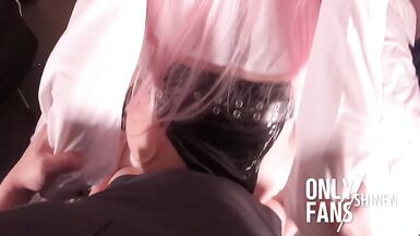 Nikke, Yuni Cosplayer Gets Fucked, Asian Hentai Crossdresser, Cosplay, Shemale 8 - 12 image