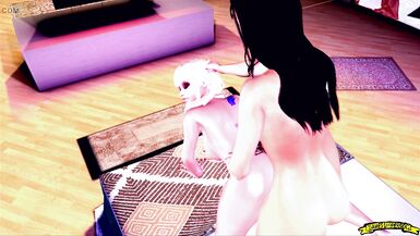 Brunette and Blonde (Part 2) Animation - 10 image