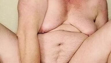 100 Subscribers! Slide Grant BDSM predicament bondage labia clamps tied to ankle cuffs fuck machine big dildo pussy gape - 1 image