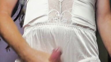 My new pink nylon romper - 10 image