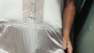 My new pink nylon romper - 2 image