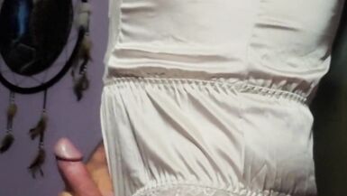 My new pink nylon romper - 9 image