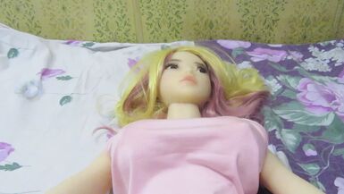 i play and fuck my 100cm sex doll - 1 image