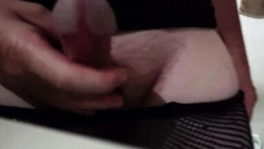 Cumming in stockings - 10 image