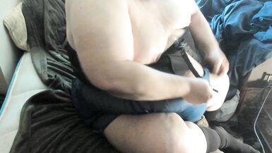 Super Fat Sissy Getting Dressed for Date - 8 image