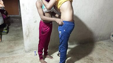 Inexperienced boy tore the eunuch's ass. Early this morning he fucked the eunuch. - 6 image