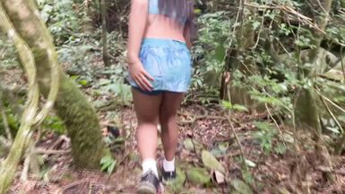 Mirella Diniz was lost in the waterfall when the perverted cameraman found her - 3 image