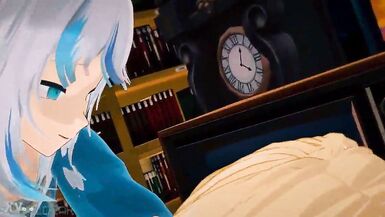 Futa Gawr Gura with Watson - 10 image