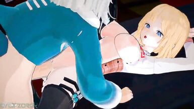 Futa Gawr Gura with Watson