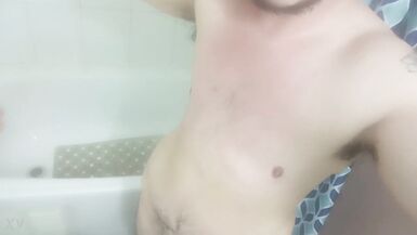 Playful transgender boy