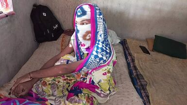 Indian Shemale - Pooja Bhabhi called her boy home and fucked him in the ass - 1 image