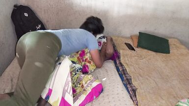 Indian Shemale - Pooja Bhabhi called her boy home and fucked him in the ass - 4 image