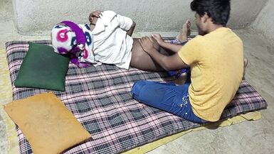 shemale I called a inexperienced college boy to my room and fucked her - Hindi Voice - 8 image