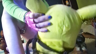 cute femboy sucks and rides his pikachu - 13 image