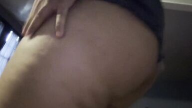 Cd in booty shorts small cock - 15 image