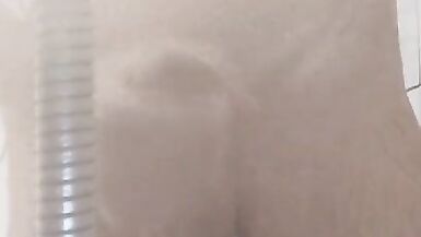 Skinny bitch showering w. cum - 11 image