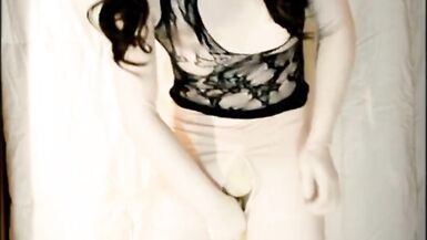 sissy Playing with penis - 9 image