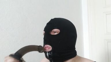 deep throat with dildo then cumshot - 10 image