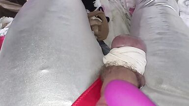 Crossdresser cumshots wife lingerie - 2 image