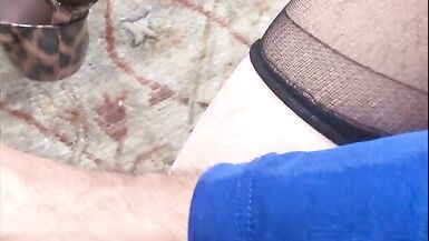 My stepmom's Mini skirt - 4 image