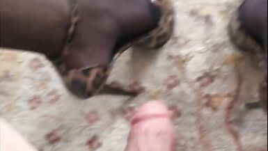 My stepmom's Mini skirt - 6 image