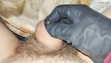 Entire large pencil in the urethra - 6 image