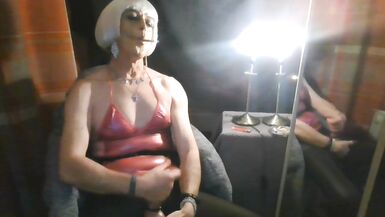 Smoke Fetish TGurl Cum Shot TessNorthSMK - 15 image