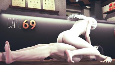 Sofia Valmet and Koko Hekmatyar in Cafe 69 - Jormungand Hentai Parody - 6 image